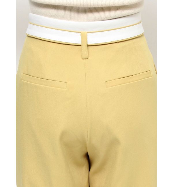 RESEXXY「ダブルウエストストレートパンツ」|その他|