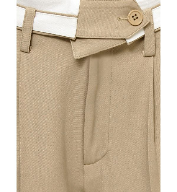 RESEXXY「ダブルウエストストレートパンツ」|その他|