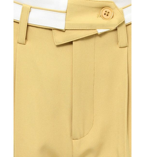 RESEXXY「ダブルウエストストレートパンツ」|その他|