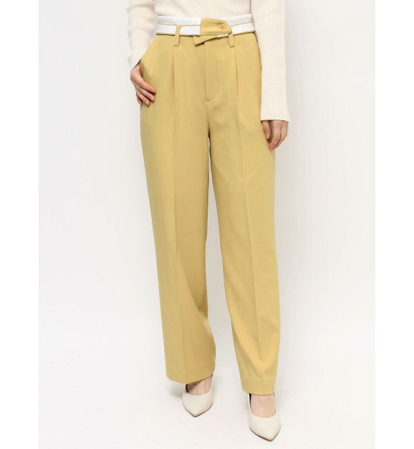 RESEXXY「ダブルウエストストレートパンツ」|その他|