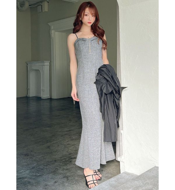 RESEXXY「ツイードビスチェワンピース」|ワンピース|
