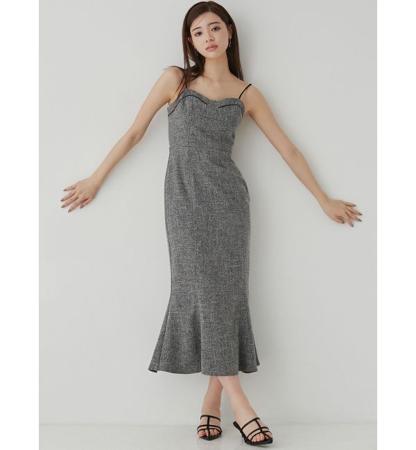 RESEXXY「ツイードビスチェワンピース」|ワンピース|