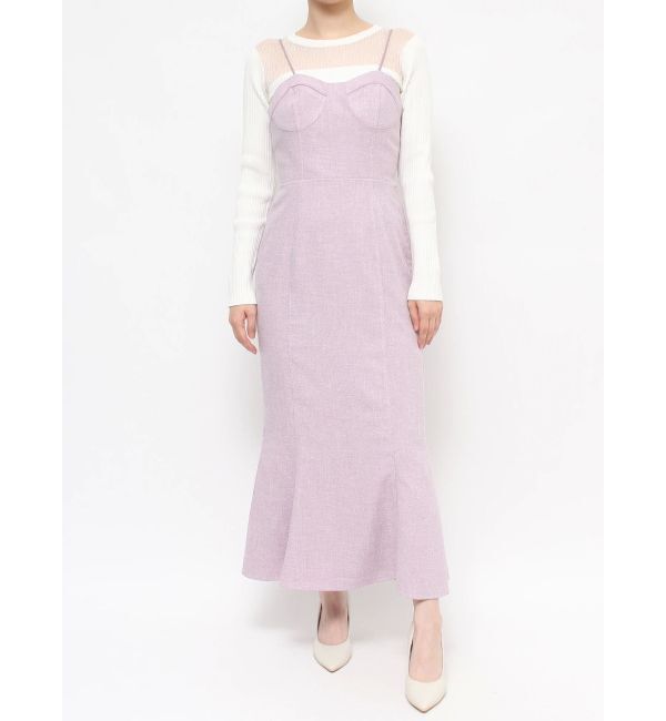 RESEXXY「ツイードビスチェワンピース」|ワンピース|