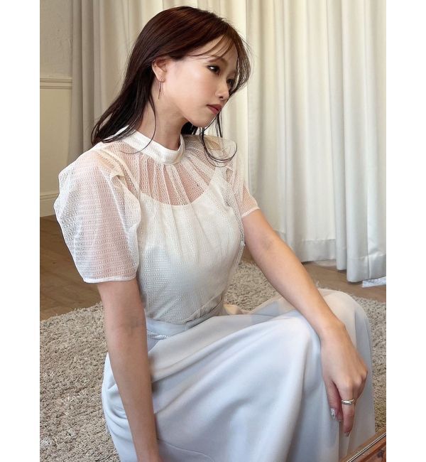 RESEXXY「パワショルレースブラウス」|シャツ・ブラウス|