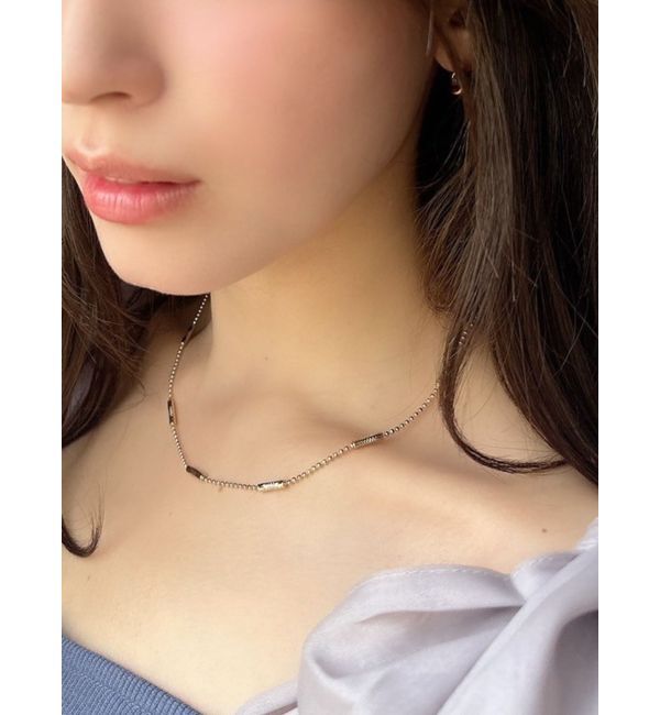 RESEXXY「スティックシャイニーネックレス」|ネックレス|