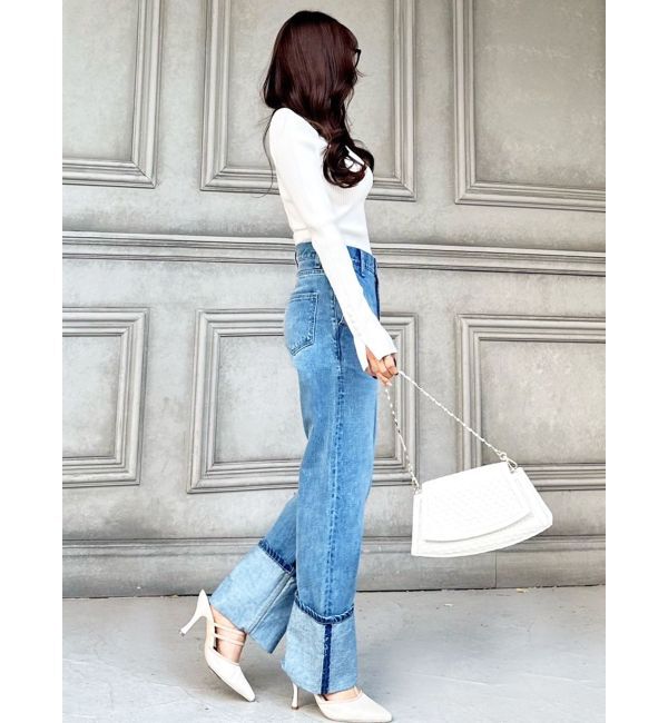 RESEXXY「Tストラップポインテッドミュール」|パンプス|