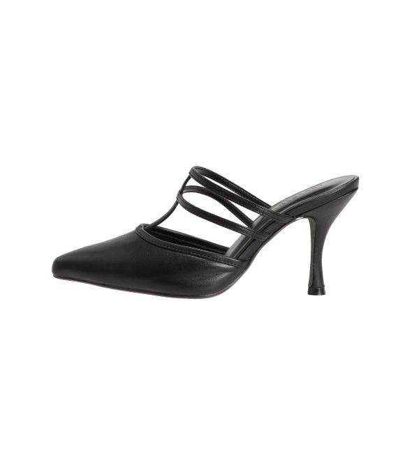 RESEXXY「Tストラップポインテッドミュール」|パンプス|