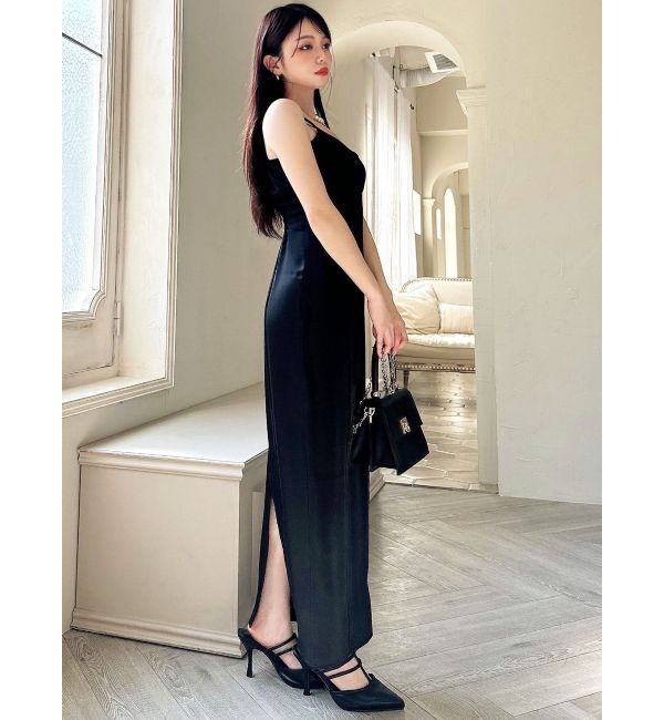 RESEXXY「Tストラップポインテッドミュール」|パンプス|