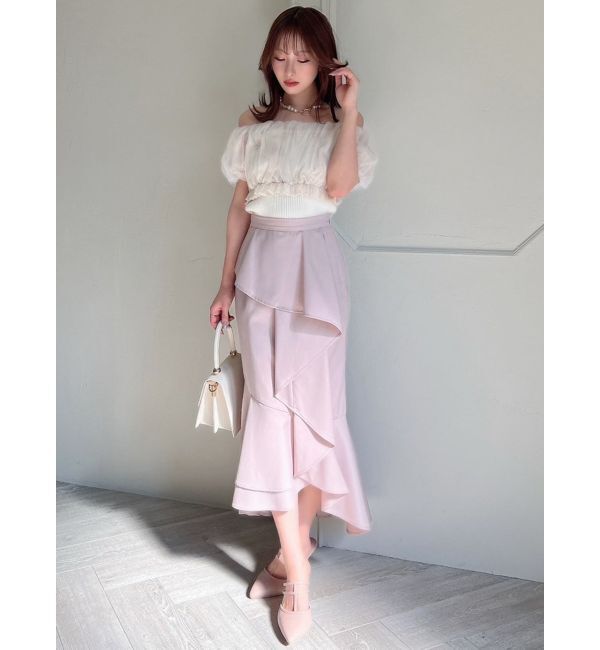 RESEXXY「Tストラップポインテッドミュール」|パンプス|