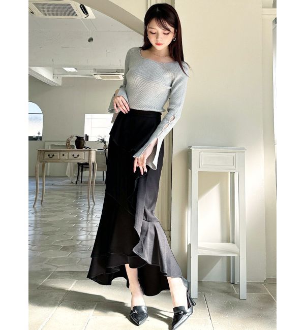 RESEXXY「Tストラップポインテッドミュール」|パンプス|