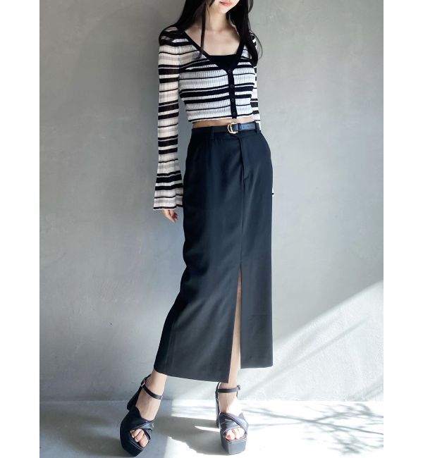 RESEXXY「ローライズペンシルスカート」|スカート|