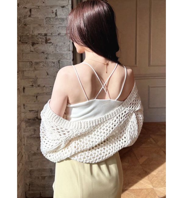 RESEXXY「パッドインキャミソール」|キャミソール|ホワイト