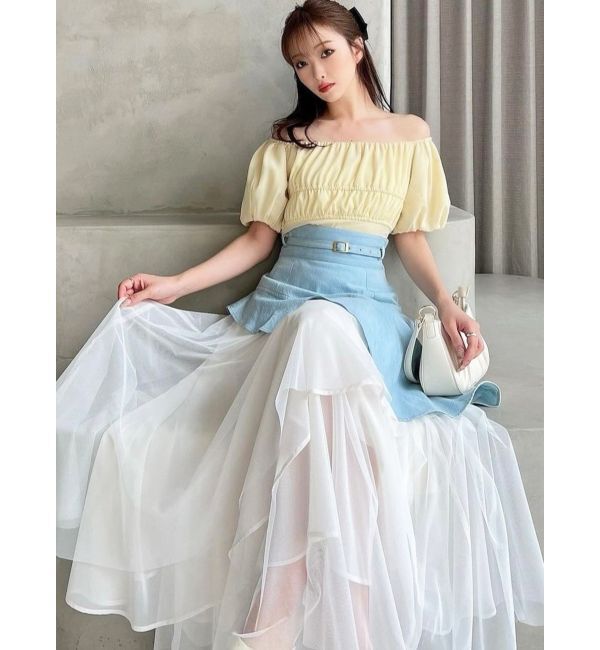 RESEXXY「シフォンボリュームブラウス」|シャツ・ブラウス|