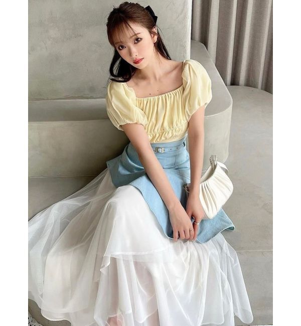 RESEXXY「シフォンボリュームブラウス」|シャツ・ブラウス|