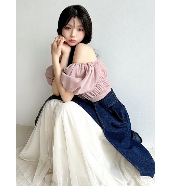 RESEXXY「シフォンボリュームブラウス」|シャツ・ブラウス|