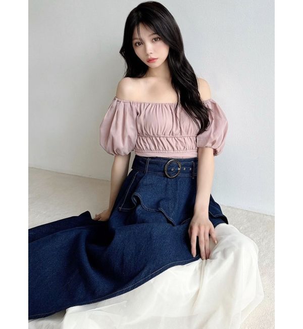 RESEXXY「シフォンボリュームブラウス」|シャツ・ブラウス|