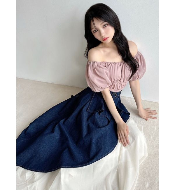 RESEXXY「シフォンボリュームブラウス」|シャツ・ブラウス|