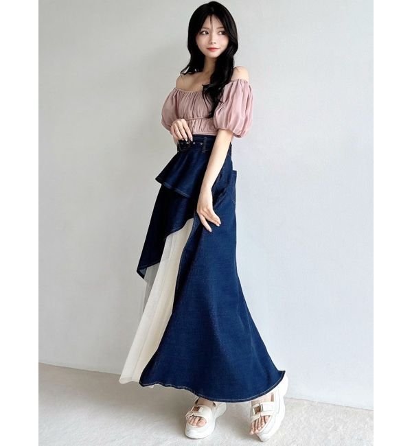 RESEXXY「シフォンボリュームブラウス」|シャツ・ブラウス|