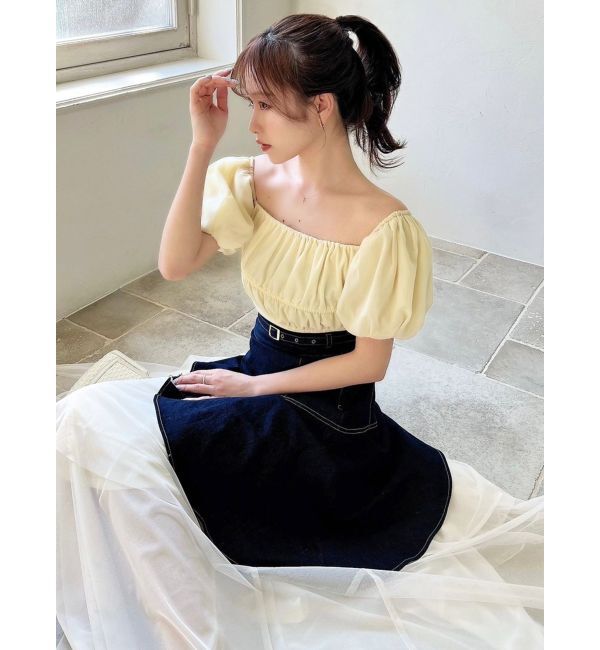 RESEXXY「シフォンボリュームブラウス」|シャツ・ブラウス|