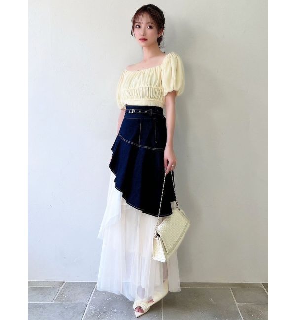 RESEXXY「シフォンボリュームブラウス」|シャツ・ブラウス|