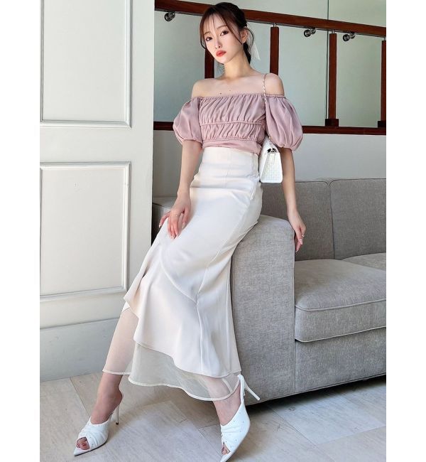 RESEXXY「シフォンボリュームブラウス」|シャツ・ブラウス|