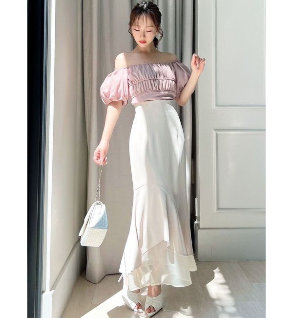 RESEXXY「シフォンボリュームブラウス」|シャツ・ブラウス|