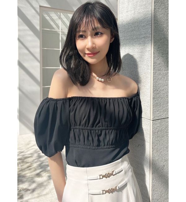 RESEXXY「シフォンボリュームブラウス」|シャツ・ブラウス|