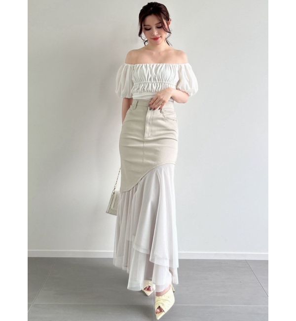 RESEXXY「シフォンボリュームブラウス」|シャツ・ブラウス|