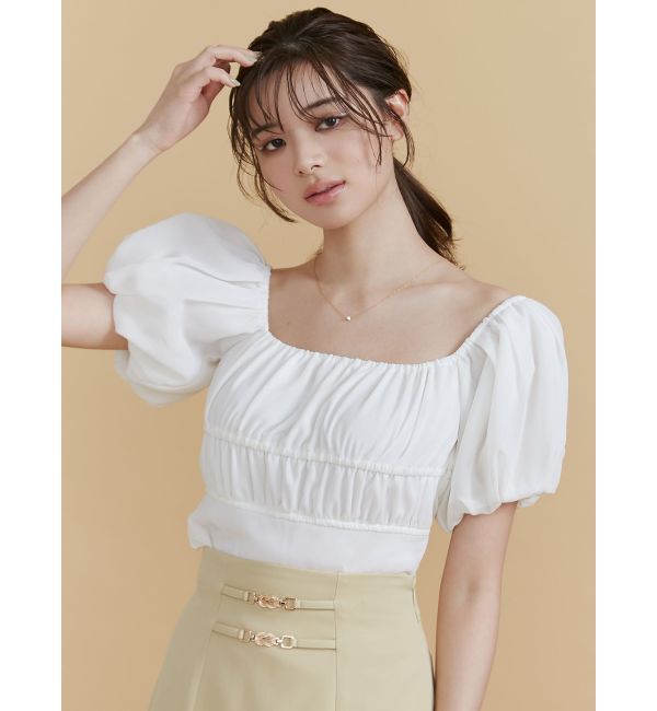 RESEXXY「シフォンボリュームブラウス」|シャツ・ブラウス|