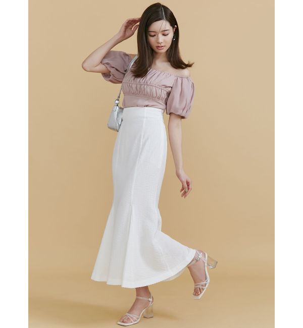 RESEXXY「シフォンボリュームブラウス」|シャツ・ブラウス|