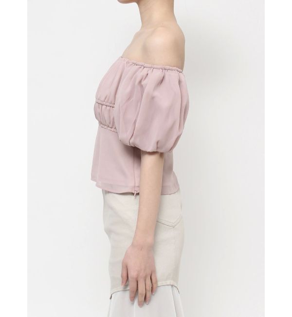 RESEXXY「シフォンボリュームブラウス」|シャツ・ブラウス|