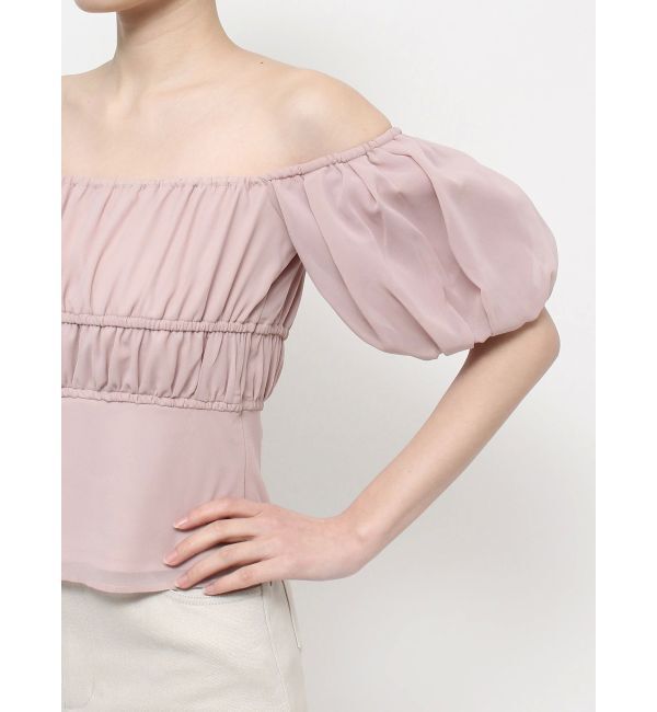 RESEXXY「シフォンボリュームブラウス」|シャツ・ブラウス|