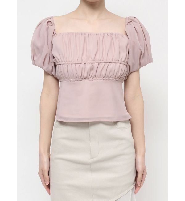 RESEXXY「シフォンボリュームブラウス」|シャツ・ブラウス|