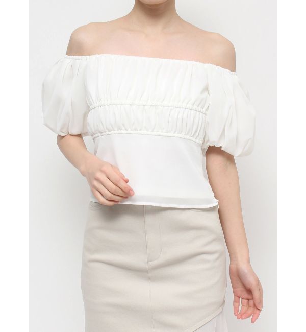 RESEXXY「シフォンボリュームブラウス」|シャツ・ブラウス|