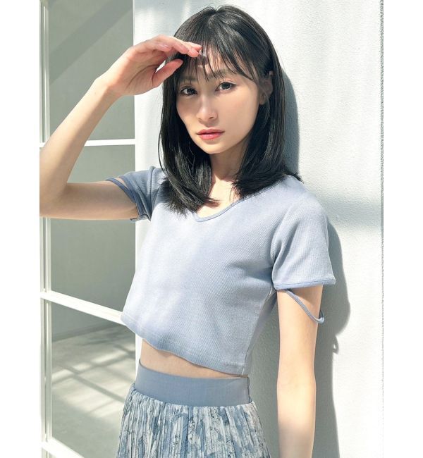 RESEXXY「スリーブデザイントップス」|Tシャツ・カットソー|