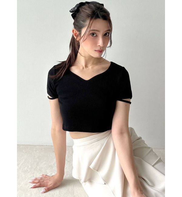 RESEXXY「スリーブデザイントップス」|Tシャツ・カットソー|