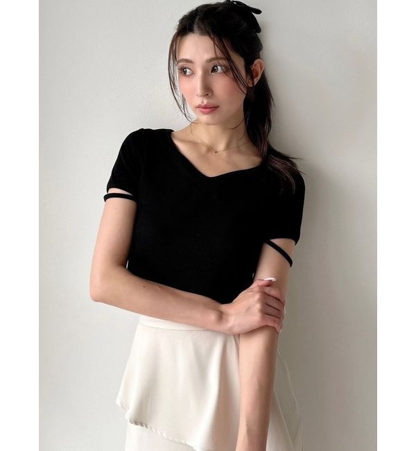 RESEXXY「スリーブデザイントップス」|Tシャツ・カットソー|