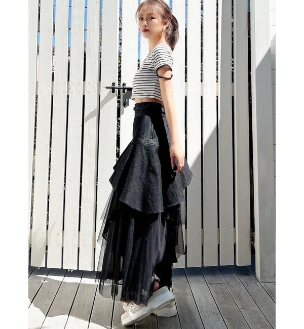 RESEXXY「スリーブデザイントップス」|Tシャツ・カットソー|