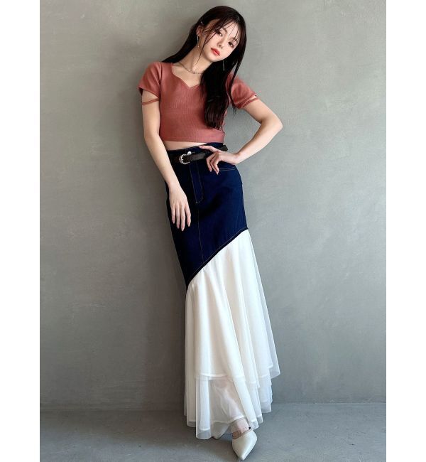 RESEXXY「スリーブデザイントップス」|Tシャツ・カットソー|