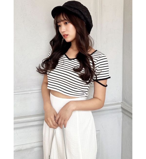 RESEXXY「スリーブデザイントップス」|Tシャツ・カットソー|