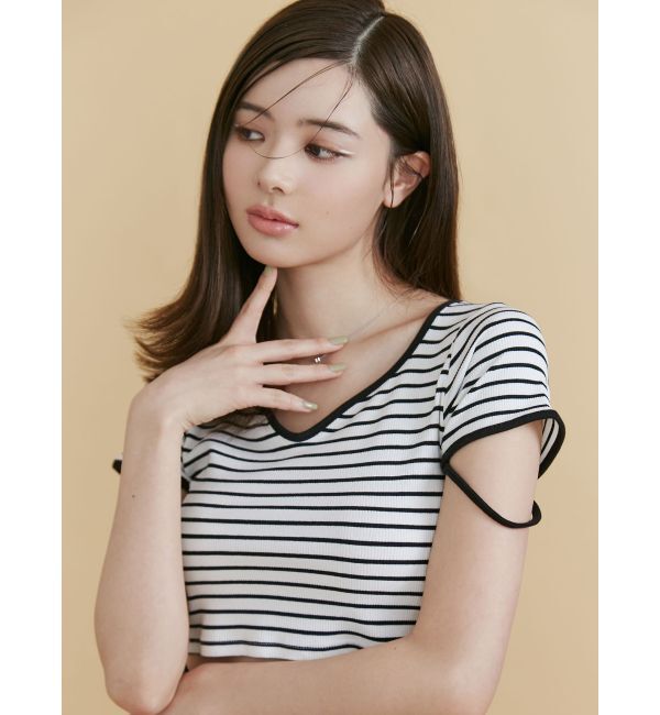 RESEXXY「スリーブデザイントップス」|Tシャツ・カットソー|