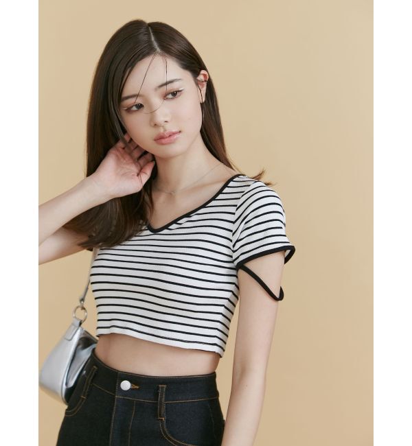 RESEXXY「スリーブデザイントップス」|Tシャツ・カットソー|