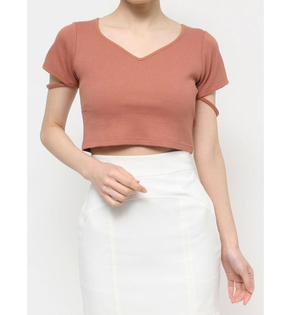 RESEXXY「スリーブデザイントップス」|Tシャツ・カットソー|