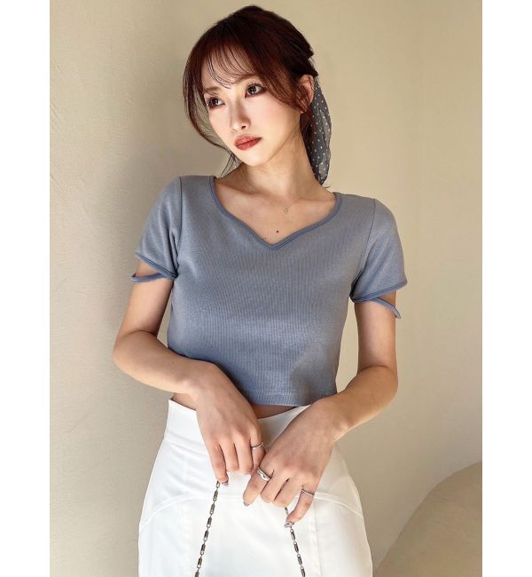 RESEXXY「スリーブデザイントップス」|Tシャツ・カットソー|