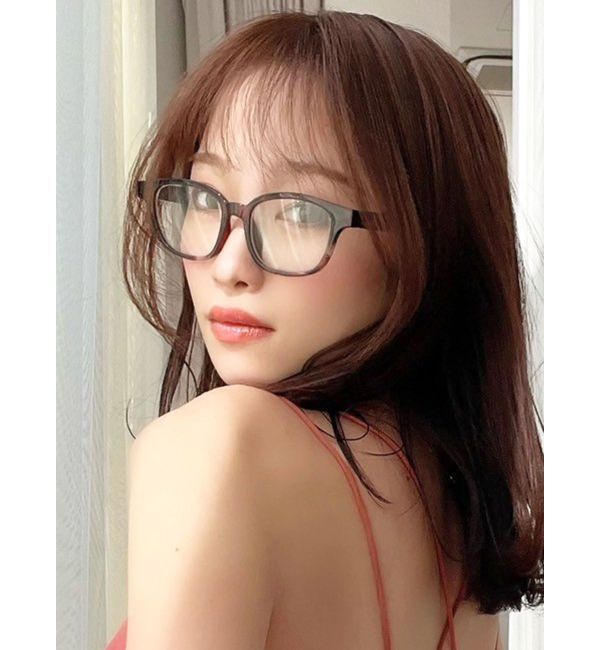 RESEXXY「クリアレンズメガネ」|メガネ|ブラウン