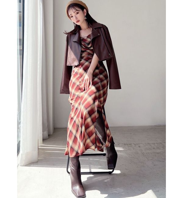 RESEXXY「フェイクレザーライダースジャケット」|ライダースジャケット|