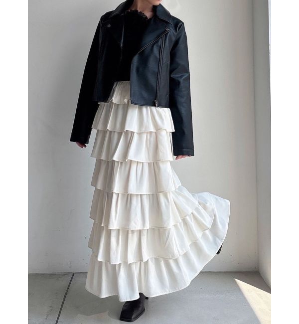 RESEXXY「フェイクレザーライダースジャケット」|ライダースジャケット|