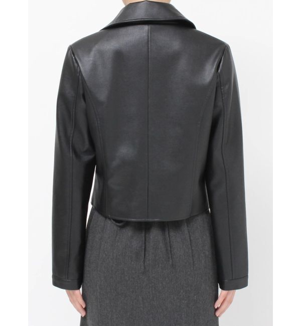 RESEXXY「フェイクレザーライダースジャケット」|ライダースジャケット|