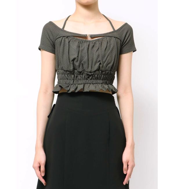 RESEXXY「フリルデザインカットトップス」|Tシャツ・カットソー|