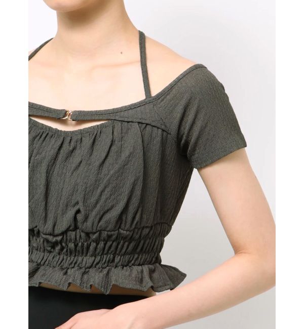 RESEXXY「フリルデザインカットトップス」|Tシャツ・カットソー|